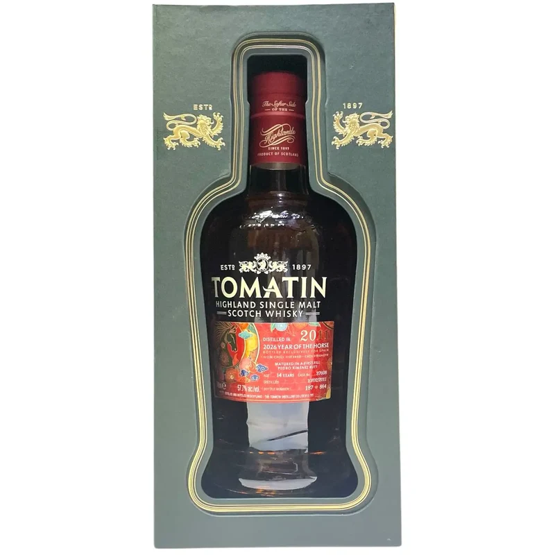 TOMATIN 14 AÑOS 2026 YEAR OF THE HORSE 70CL