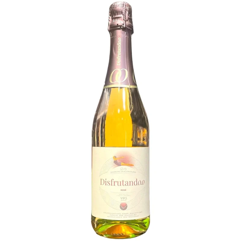 DISFRUTANDO 0.0 ROSADO ESPUMOSO SIN ALCOHOL 75CL
