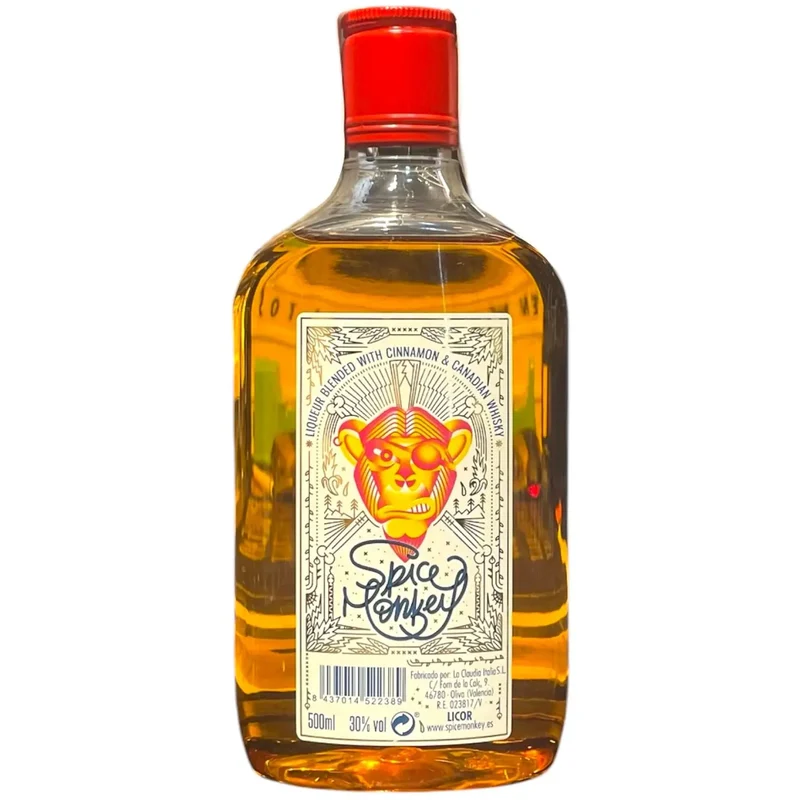SPICE MONKEY WHISKY DE CANELA 50CL