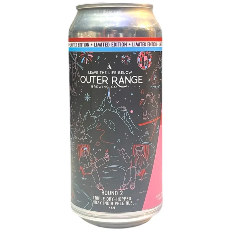 OUTER RANGE ROUND 2 TRIPLE DRY HOPPED HAZY IPA 44CL