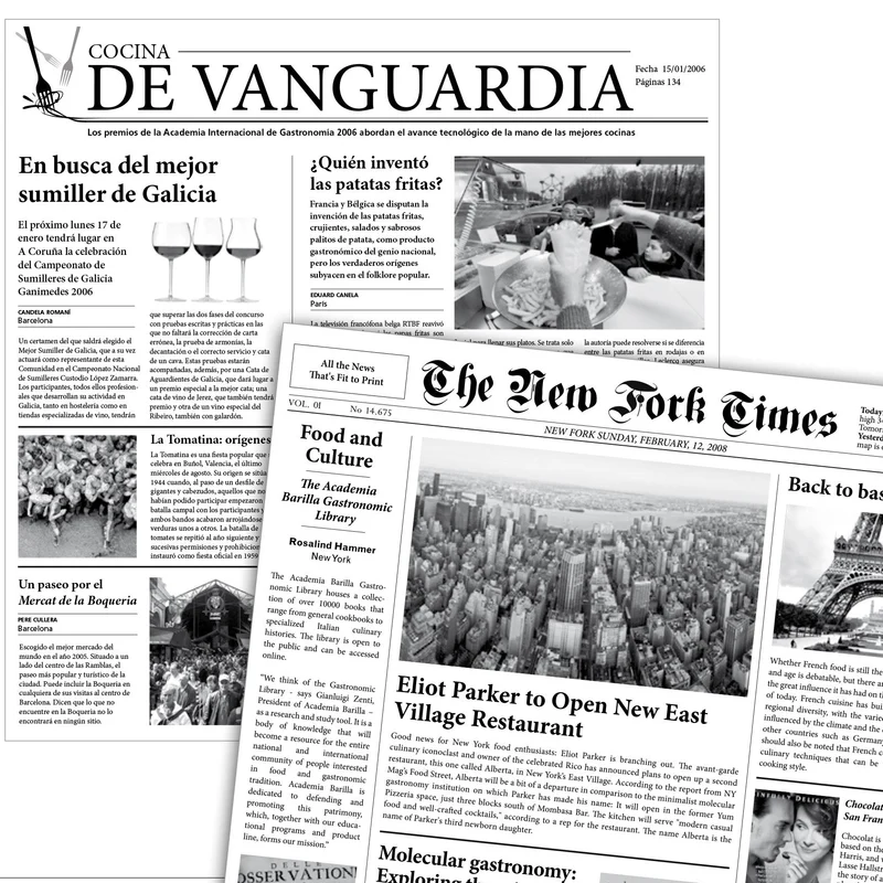 Papel de periódico parafinado estándar 29 x 30 cm. Varios modelos (500 Uds)