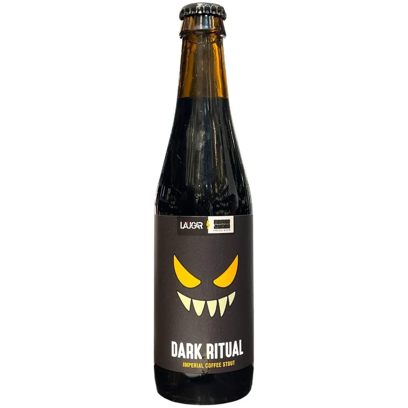 LAUGAR DARK RITUAL IMPERIAL COFFEE STOUT 33CL