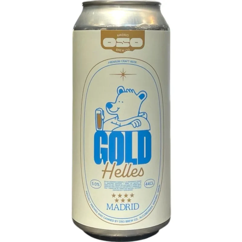 OSO GOLD HELLES LAGER 44CL