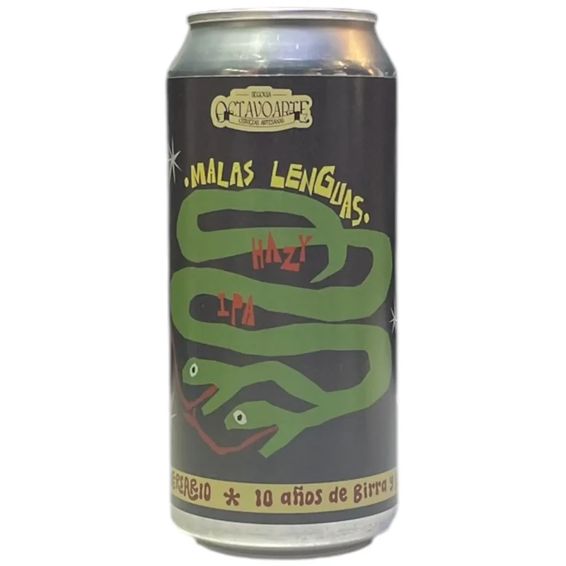 OCTAVO ARTE MALAS LENGUAS HAZY IPA 44CL