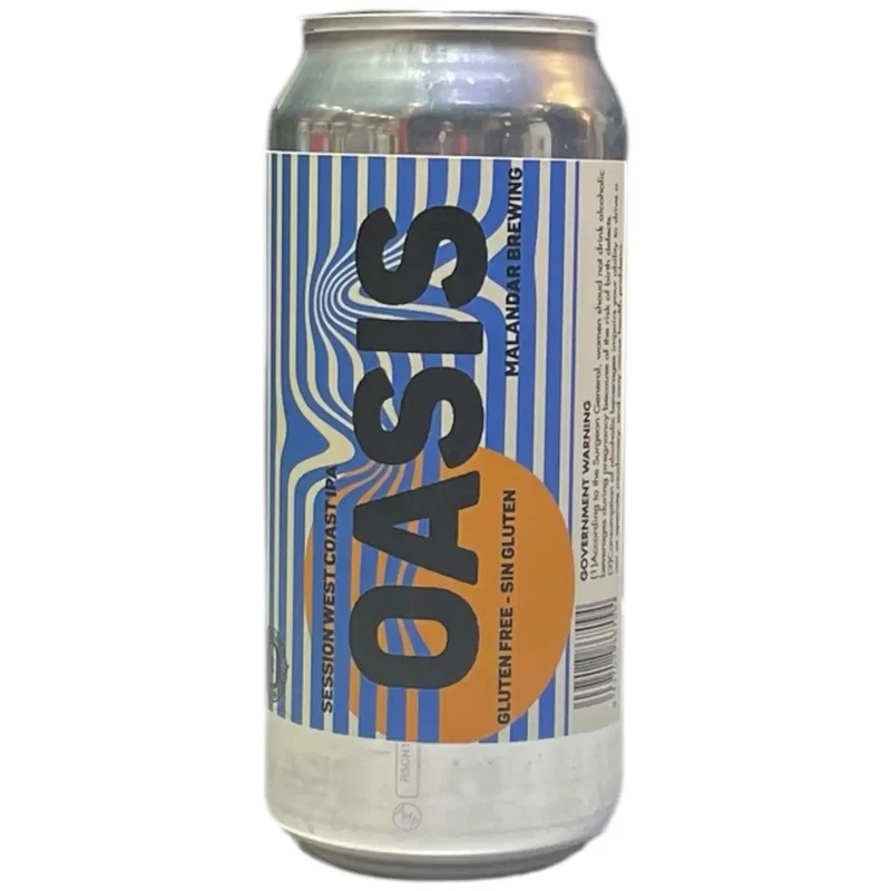 MALANDAR OASIS SIN GLUTEN SESSION WEST COAST IPA 44CL
