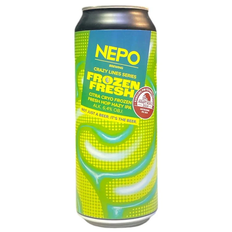 NEPO CRAZY LINE SERIES FROZEN FRESH HOP HAZY IPA 50CL
