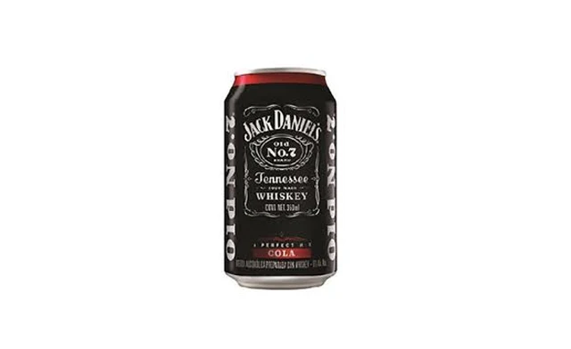 Jack Daniels Whisky Cola 350ml.