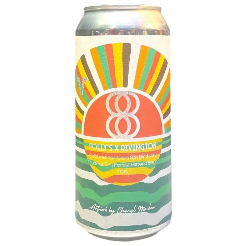 POLLYS X RIVINGTON 8 ANIVERSARIO FRUITS OF THE FOREST GATEAU SOUR 44CL