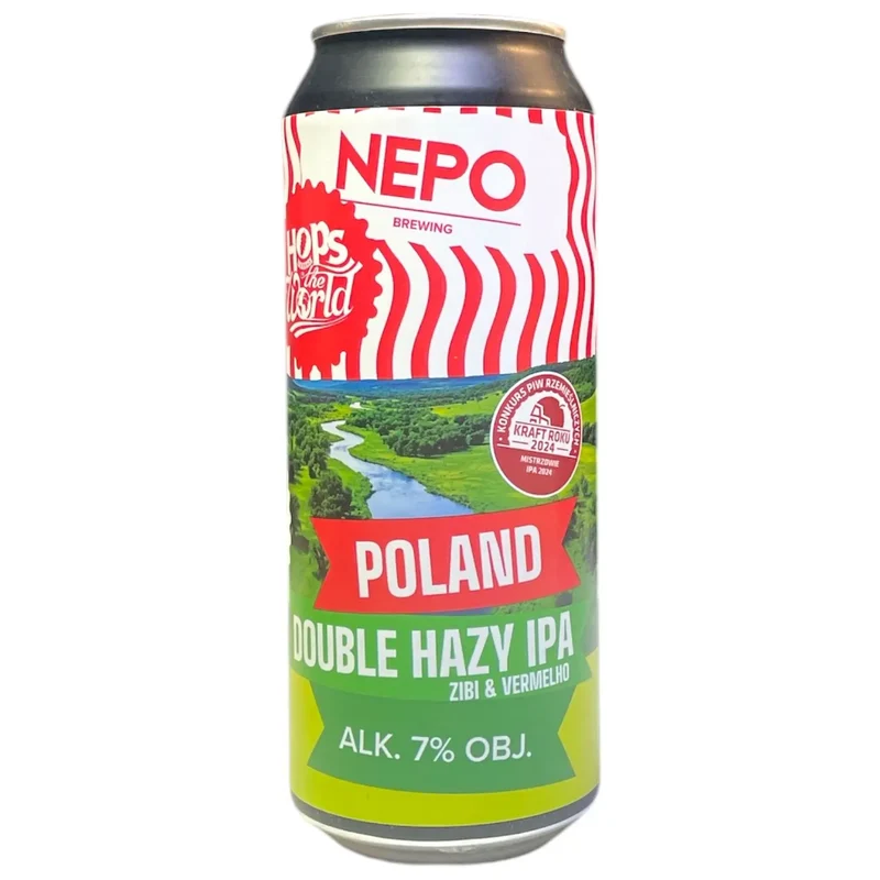 NEPO HOPS AROUND THE WORLD POLAND DOUBLE HAZY IPA 50CL