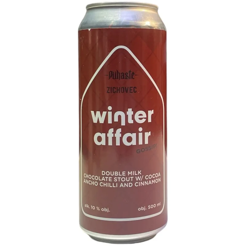 ZICHOVEC X PUHASTE WINTER AFFAIR GOSSIP DOUBLE MILK CHOCOLATE STOUT 44CL