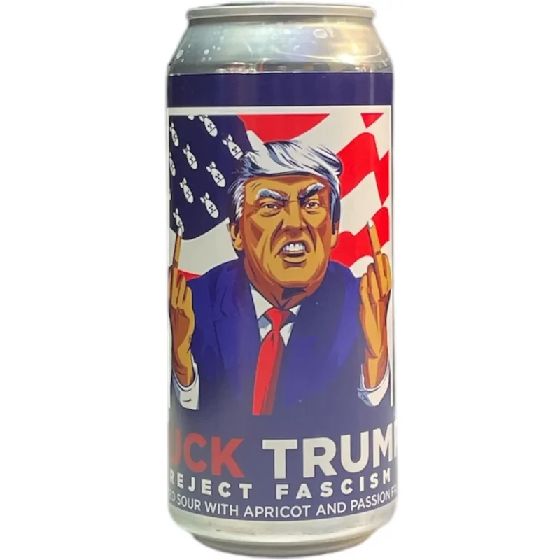 LA CALAVERA FUCK TRUMP FRUITED OUR WITH APRICOT AND PASSSION FRUIT 44CL