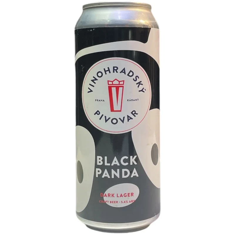 VINOHRADSKY PIVOVAR BLACK PANDA DARK LAGER 50CL