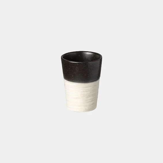 Vaso de gres Notos Latitude Black. Varias medidas - 6 Uds.