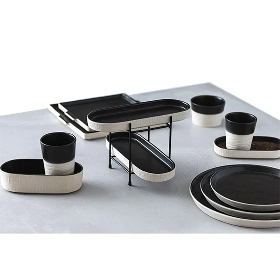 Vaso de gres Notos Dune Path. Varias medidas - 6 Uds.