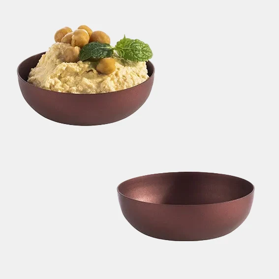 Bowl de acero inox Levante. Varios colores y medidas - 1 Ud.