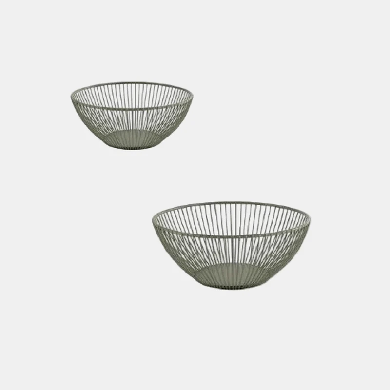 Panera de metal colección Svart. ø20 x 8 cm. Disponible en varios colores - 1 Ud.