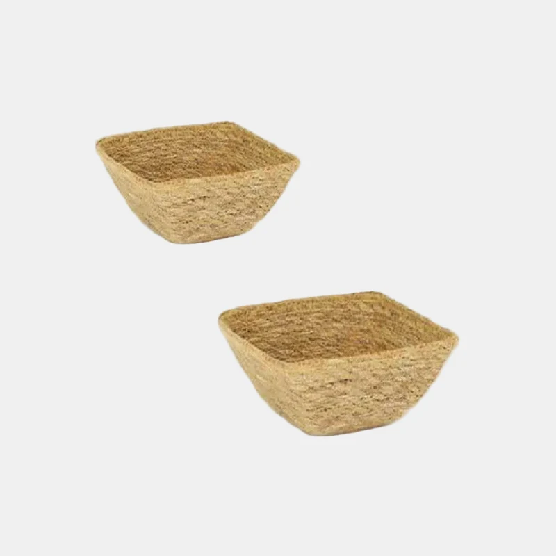 Cesta seagrass cuadrada. Distintas medidas (24 Uds)