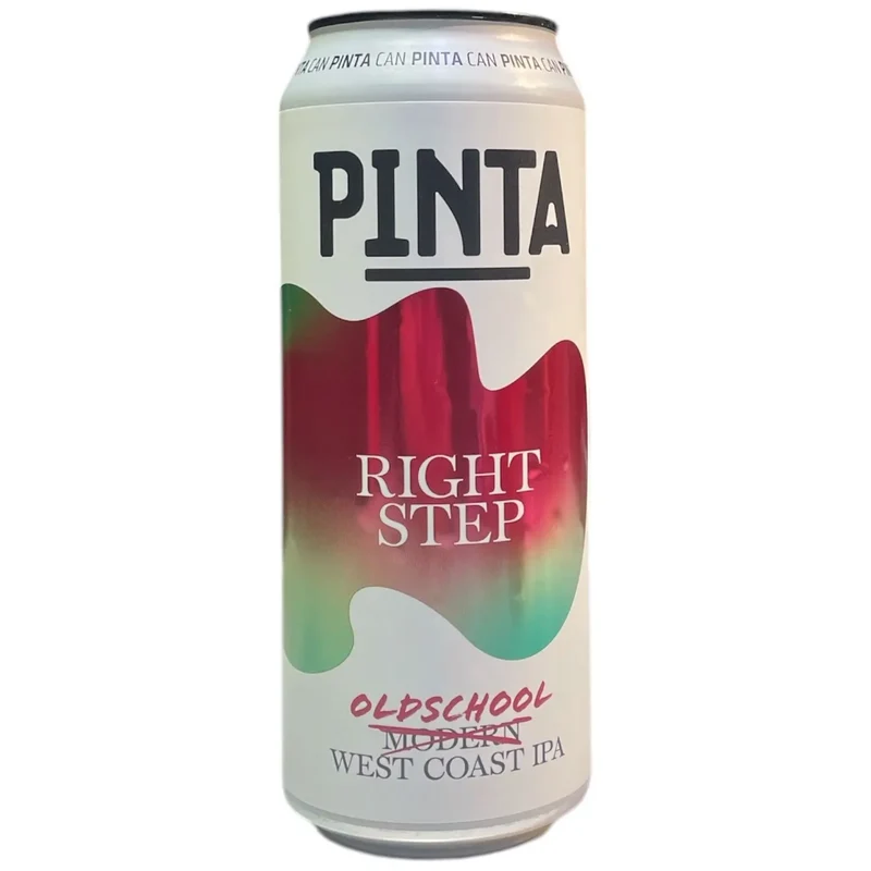 PINTA RIGHT STEP OLD SCHOOL MODERN WEST COAST IPA 44CL