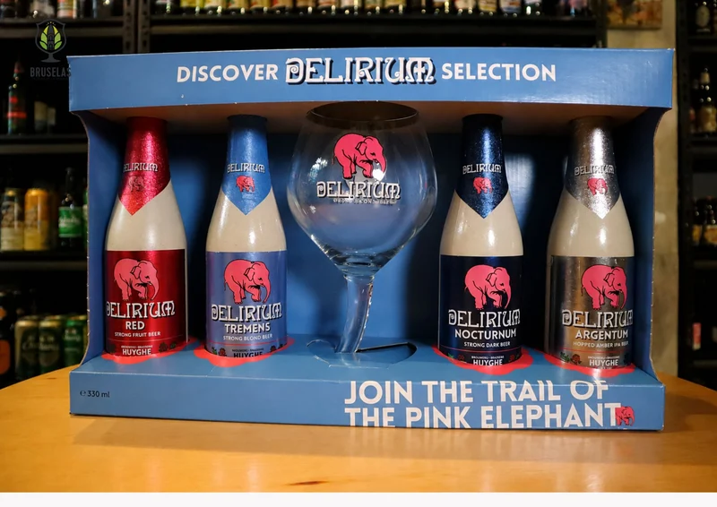 Delirium - Giftpack 4 Botellas + Copa