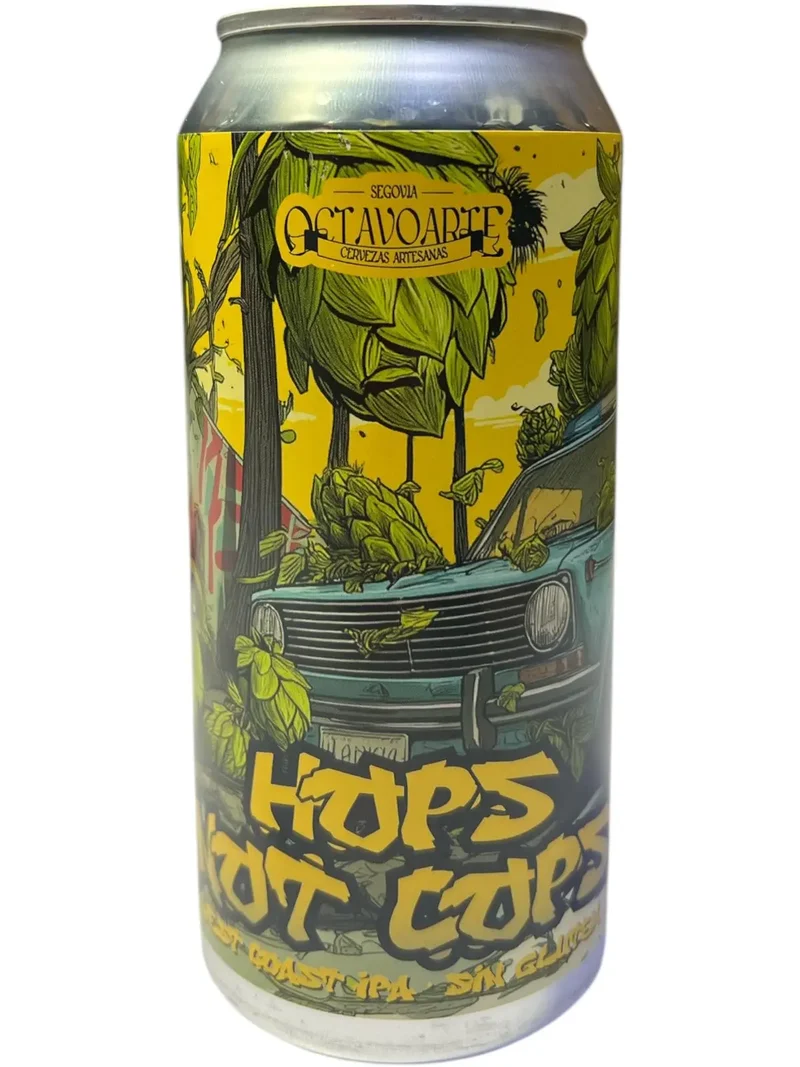 OCTAVOARTE HOPS NOT COPS WEST COAST IPA