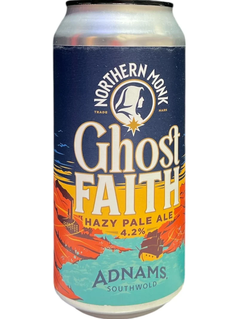 NORTHERN MONK X ADNAMS - GHOST FAITH HAZY PALE ALE - 44CL