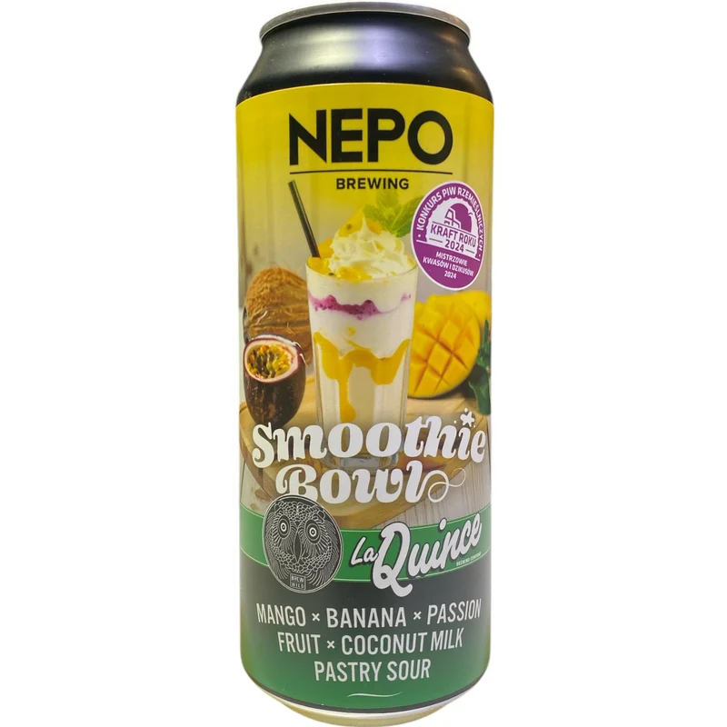 NEPO SMOOTHIE BOWL MANGO X BANANA X PASSION FRUIT X COCONUT MILK PASTRY SOUR - 44CL