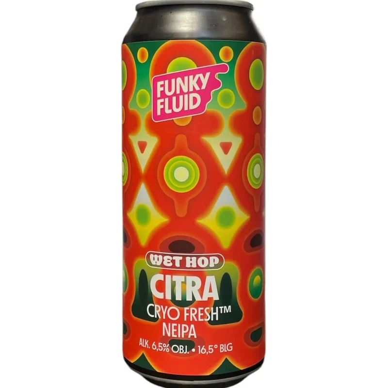 FUNKY FLUID WET HOP CITRA CRYO FRESH NEIPA 50CL