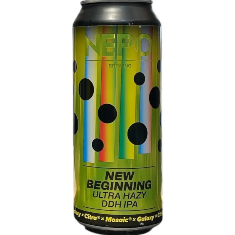 NEPO NEW BEGINNING ULTRA HAZY DDH IPA 50CL
