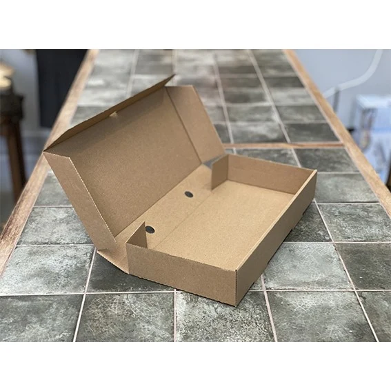 Caja kraft microcanal no parafinada. 30 x 15 x 5 cm - 100 Uds