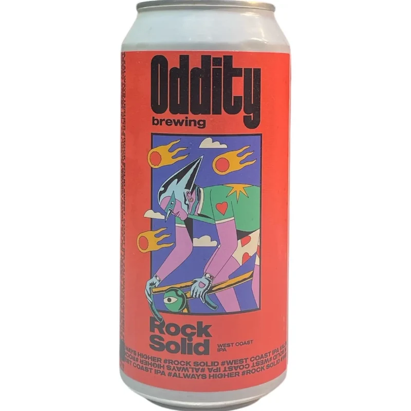 ODDITY ROCK SOLID WEST COAST IPA 44CL