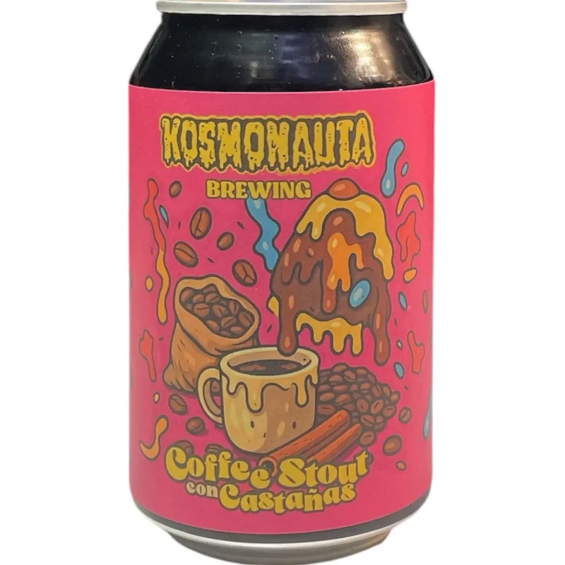 KOSMONAUTA COFFEE STOUT CON CASTAÑAS 33CL