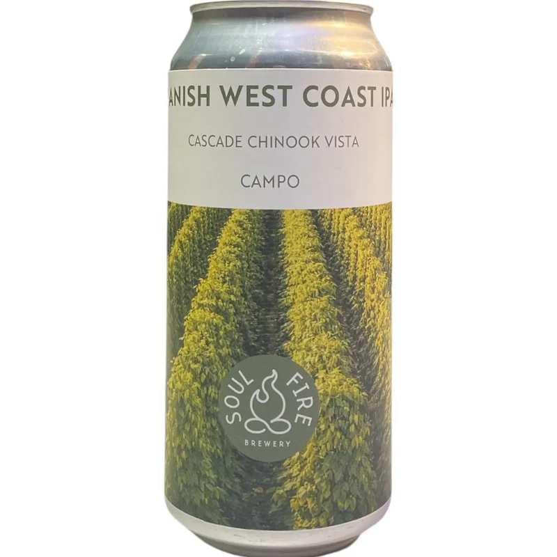 SOUL FIRE CAMPO SPANISH WEST COAST IPA 44CL