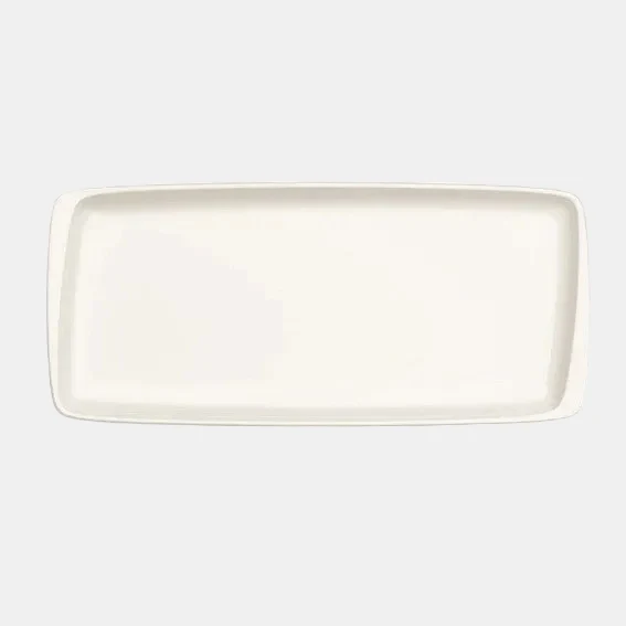 Fuente rectangular Porcelana Moove. Varias medidas y Uds.