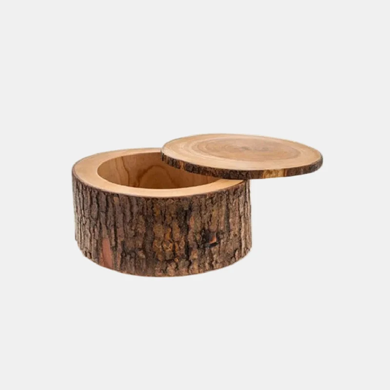 Caja curruncho. ø22 x 11 cm - 1 ud.