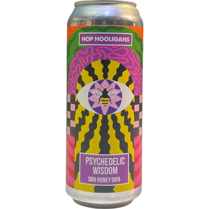 HOP HOOLIGANS PSYCHEDELIC WISDOM DDH HONEY DIPA 44CL