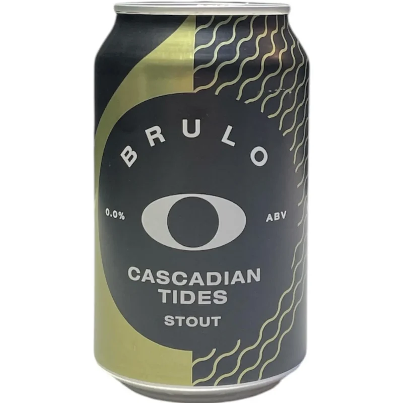 BRULO CASCADIAN TIDES HOPPY STOUT SIN ALCOHOL 33CL