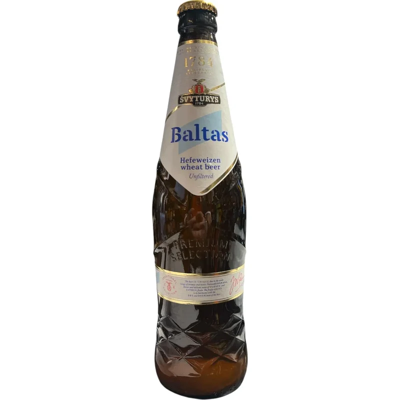 SVYTURKYS BALTAS HEFEWEIZEN WHEAT BEER 50CL