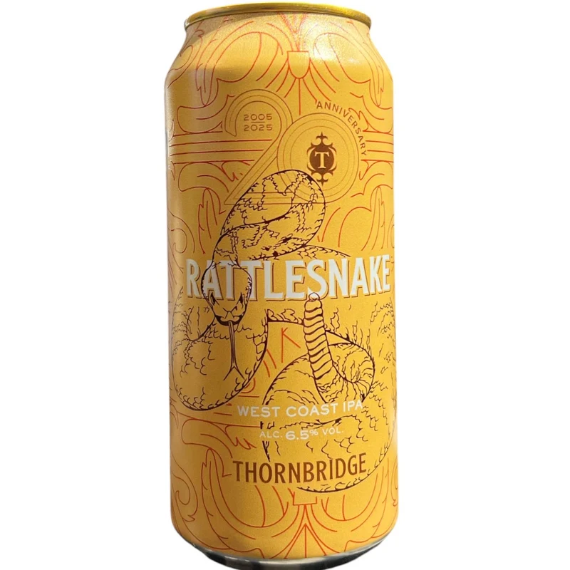 THORNBRIDGE RATTLESNAKE WEST COAST IPA 44CL