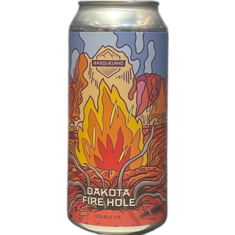 BASQUELAND DAKOTA FIRE HOLE DOUBLE IPA 44CL