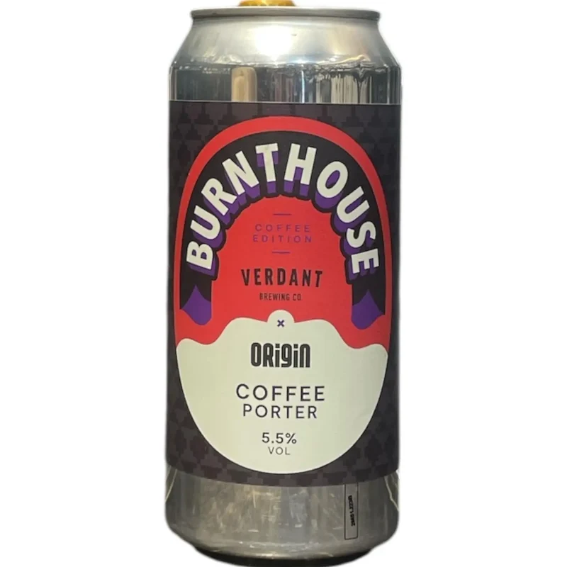 VERDANT X BURNT HOUSE ORGIN COFFEE PORTER 44CL