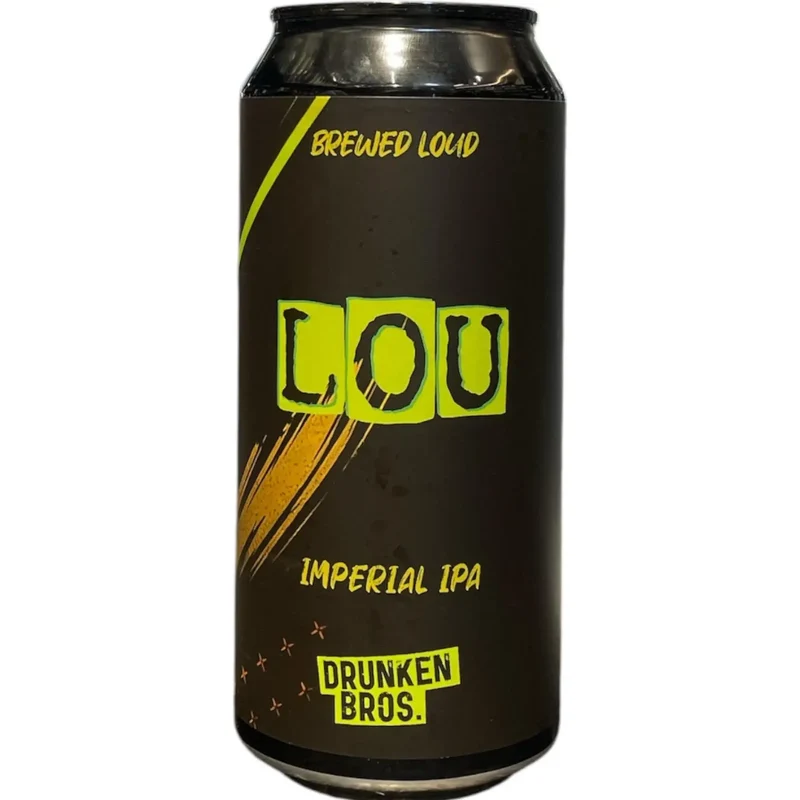 DRUNKEN BROS LOU IMPERIAL IPA 44CL
