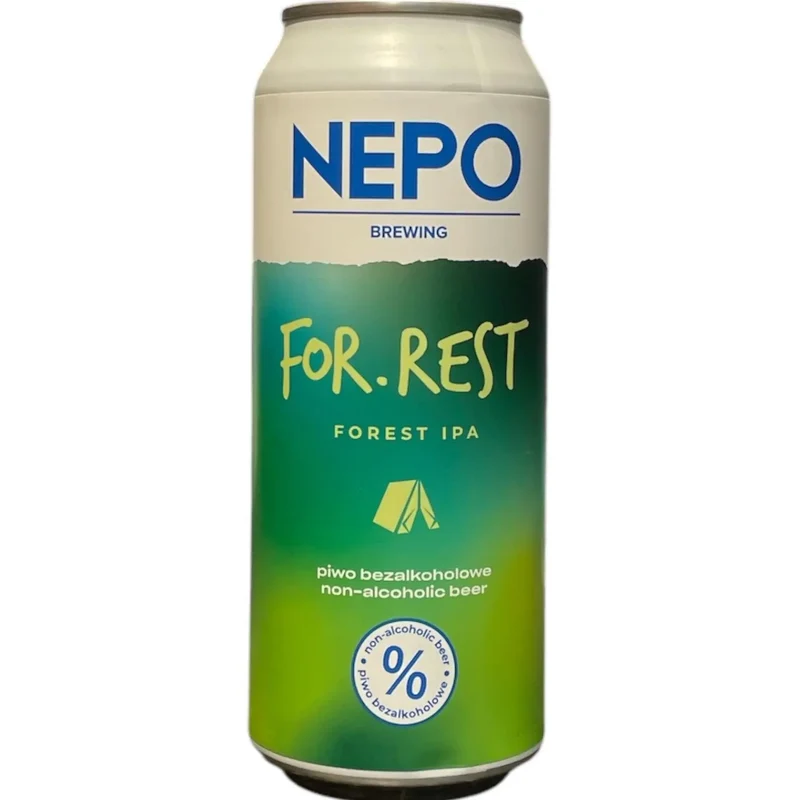 NEPO FOR REST FOREST IPA SIN ALCOHOL 44CL
