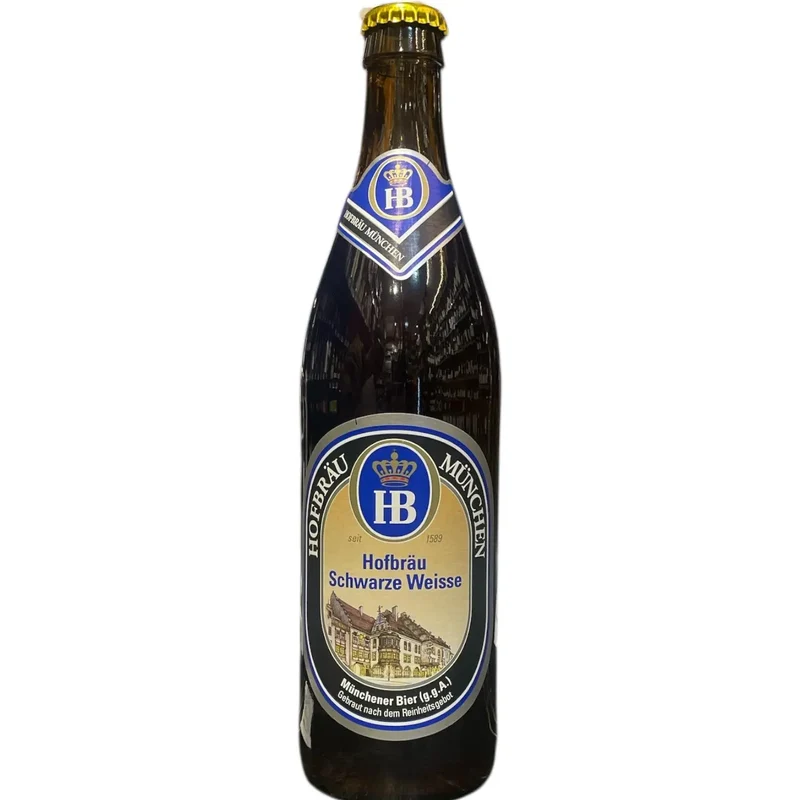 HOFBRAU SCHWARZE WEISSE 50CL
