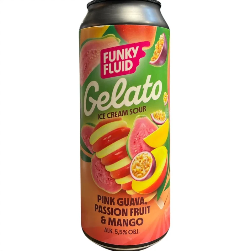 FUNKYFLUID GELATO PINK GUAVA PASSION FRUIT Y MANGO SOUR 44CL