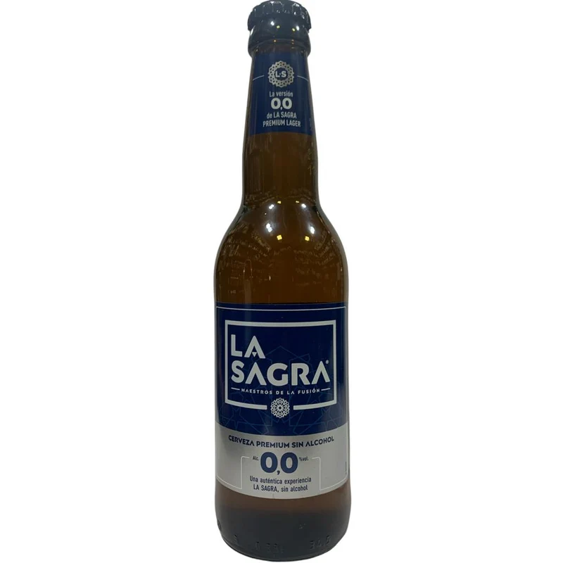 LA SAGRA 0.0% ALCOHOL 33CL