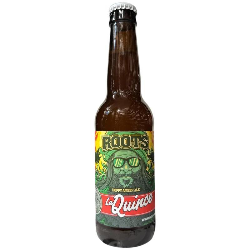 LA QUINCE ROOTS - HOPPY AMBER ALE - SIN GLUTEN - 33CL