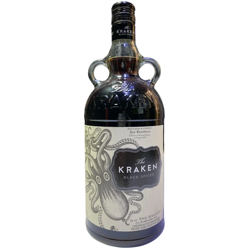 KRAKEN DARK SPICED RON 1L