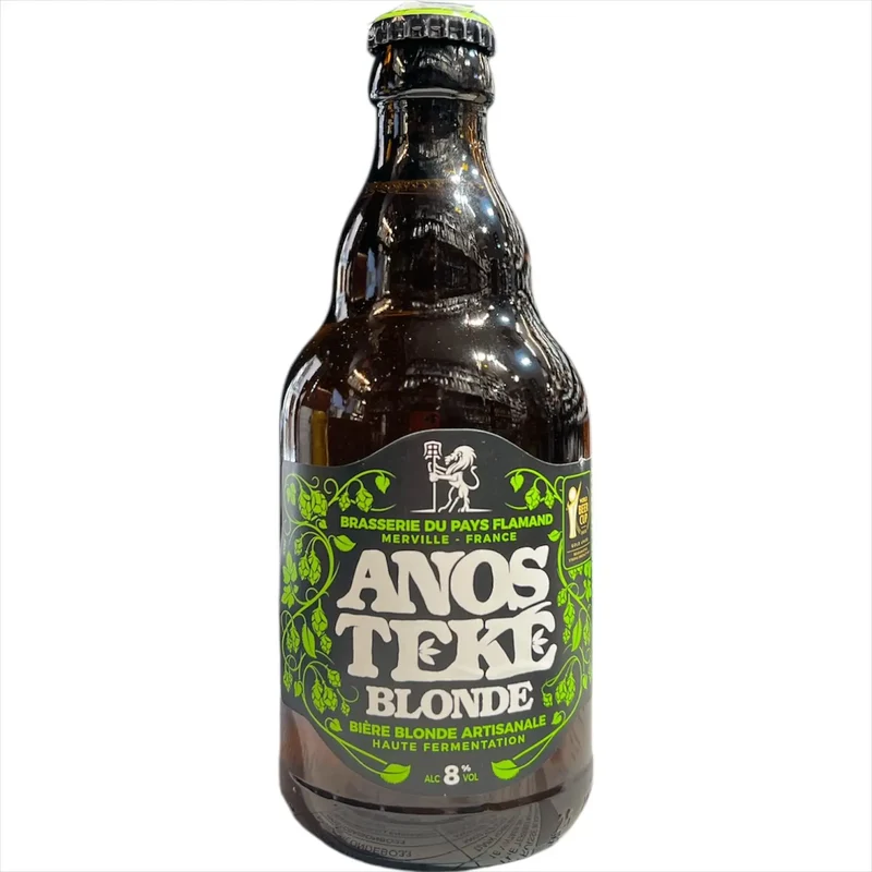 ANOSTEKE BLONDE BIERE BLONDE ARTISANALE 33CL