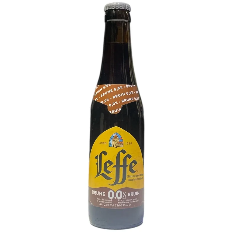 LEFFE BRUNE 0.0% SIN ALCOHOL 33CL