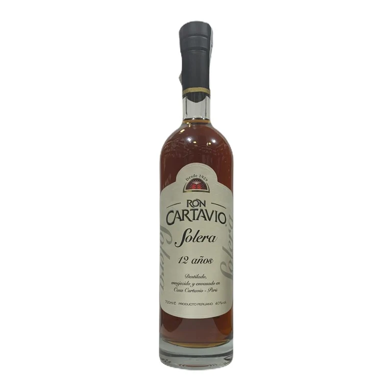 RON CARTAVIO - SOLERA 12 AÑOS - 70CL
